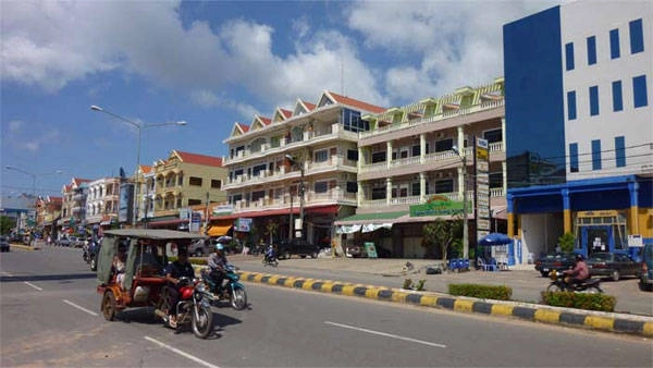Khu vực trung tâm thành phố biển hàng đầu Campuchia. Khu vực trung tâm thành phố biển hàng đầu Campuchia.
