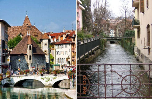 Annecy thích hợp với chuyến đi ngắn hoặc lưu lại qua đêm. Từ Geneva có xe bus đi thằng tới Annecy với giá 10,5 euro/người. Vào cuối tuần, xe bus ở đây chạy rất ít tuyến và không hoạt động vào chủ nhật. Vì vậy, du khách có thể lựa chọn đi bằng tàu hỏa với các chuyến hàng ngày. Từ ga tàu, chỉ cần đi bộ 500 m là tới khu phố cổ, toạ lạc ngay trên trên hồ Annecy.