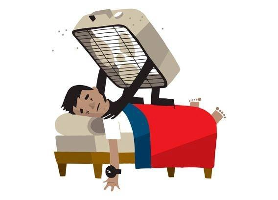 Người Hàn Quốc cho rằng, nếu ngủ trong một căn phòng kín và nằm ngay trước quạt, con người có thể đột tử do hạ thân nhiệt. (Ảnh: Internet) Người Hàn Quốc cho rằng, nếu ngủ trong một căn phòng kín và nằm ngay trước quạt, con người có thể đột tử do hạ thân nhiệt. (Ảnh: Internet)