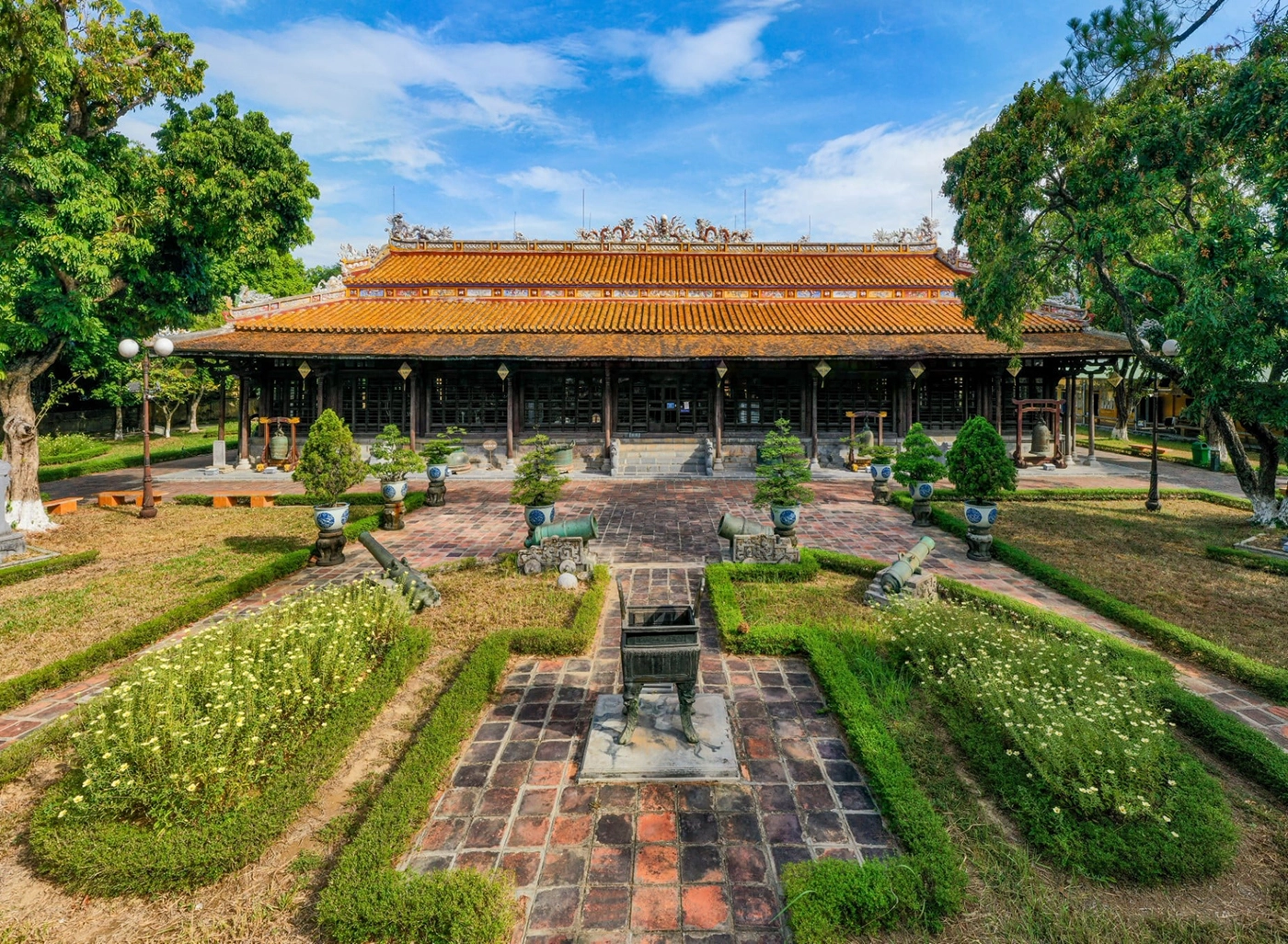 Toàn cảnh bảo tàng nhìn từ bên ngoài.