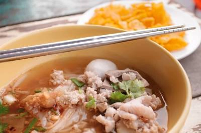 Thai noodle soup