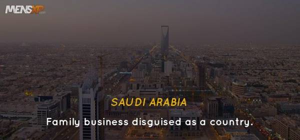 Ả Rập Saudi: "Tên gia đình cai trị trong tên quốc gia" Ả Rập Saudi: "Tên gia đình cai trị trong tên quốc gia"