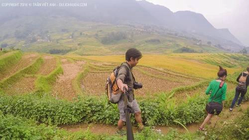 Trekking Lao Chải - Tả Van trong một ngày. Ảnh: Trần Việt Anh.
