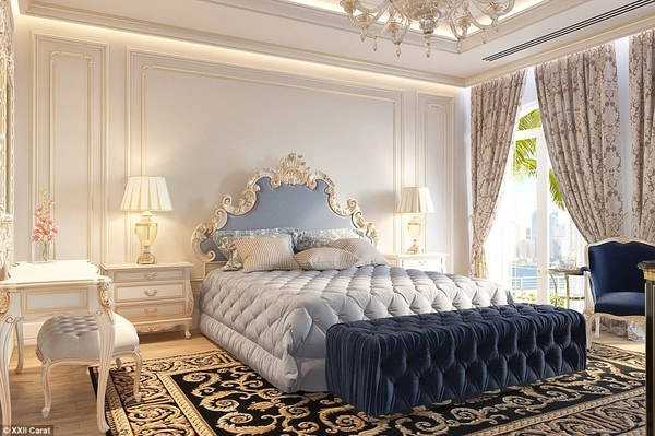 Mỗi biệt thự này có giá từ 10,8-24,3 triệu USD. Mỗi biệt thự này có giá từ 10,8-24,3 triệu USD.