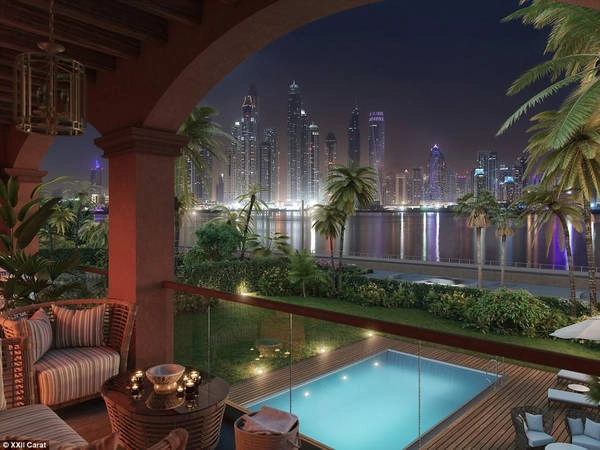 Giá cao như vậy, nhưng đến nay 30% số biệt thự đã được bán cho giới nhà giàu khắp thế giới. Giá cao như vậy, nhưng đến nay 30% số biệt thự đã được bán cho giới nhà giàu khắp thế giới.