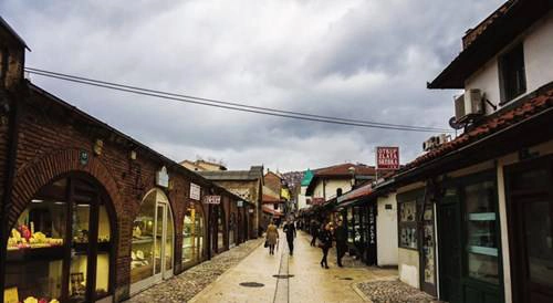  Khu trung tâm mua sắm của Sarajevo