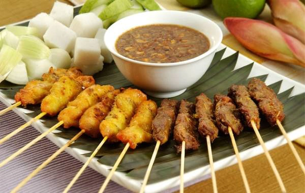 Thịt nướng Satay - Indonesia