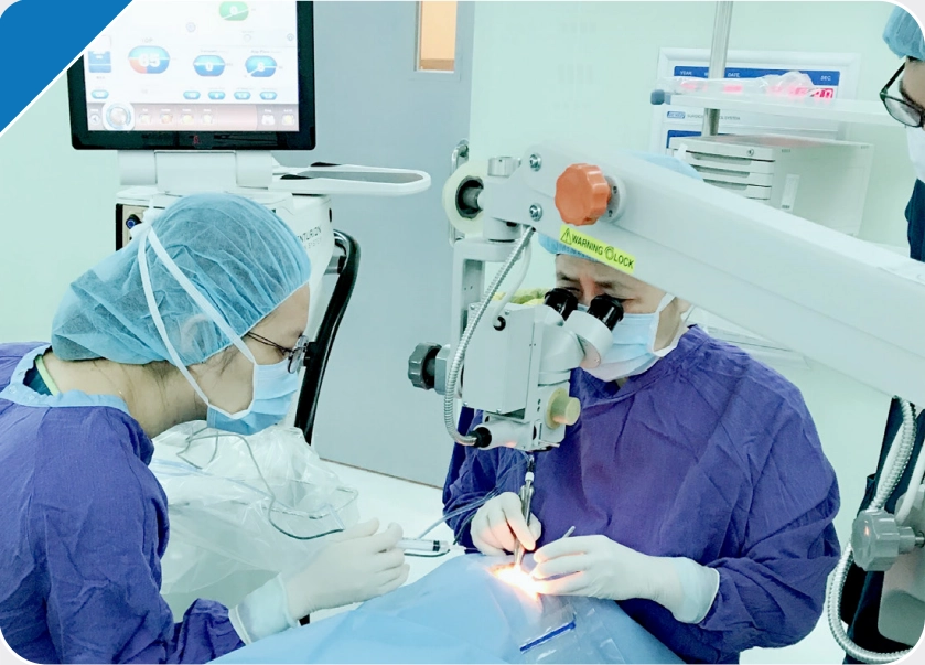 Điều trị đục thủy tinh thể