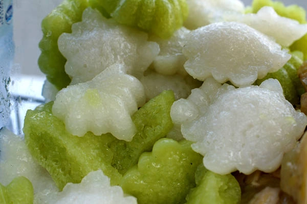 Bánh bò hoa béo ngậy. Bánh bò hoa béo ngậy.
