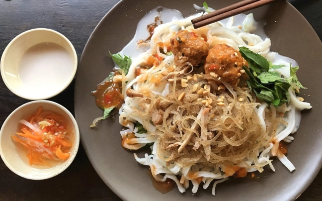 bánh tằm bì Sa Đéc