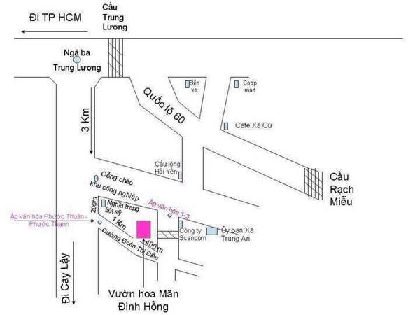Hướng dẫn đường đi vườn hoa Mãn Đình Hồng. Ảnh: Vườn hoa MĐH Hướng dẫn đường đi vườn hoa Mãn Đình Hồng. Ảnh: Vườn hoa MĐH