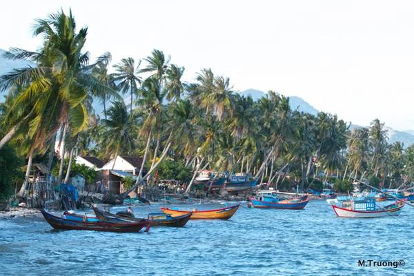 Cuộc sống yên bình bên làng chài. Ảnh: M.Truong Cuộc sống yên bình bên làng chài. Ảnh: M.Truong