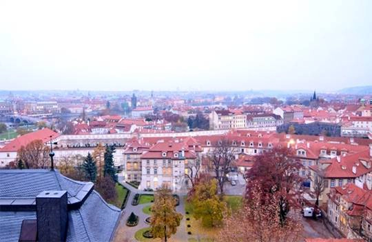 Một buổi chiều mùa đông ở thủ đô cổ kính Praha - CH Czech.