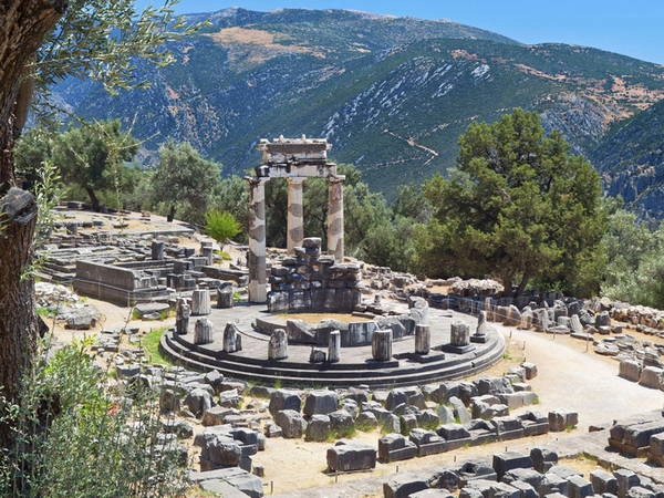 Một phế tích tại Delphi