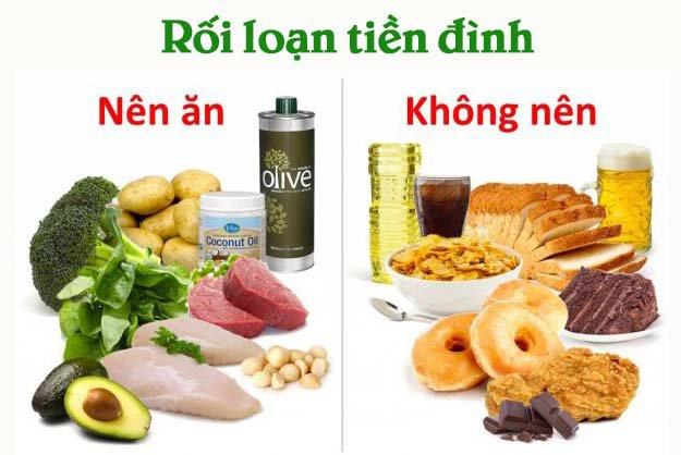 rối loạn tiền đình nên ăn gì