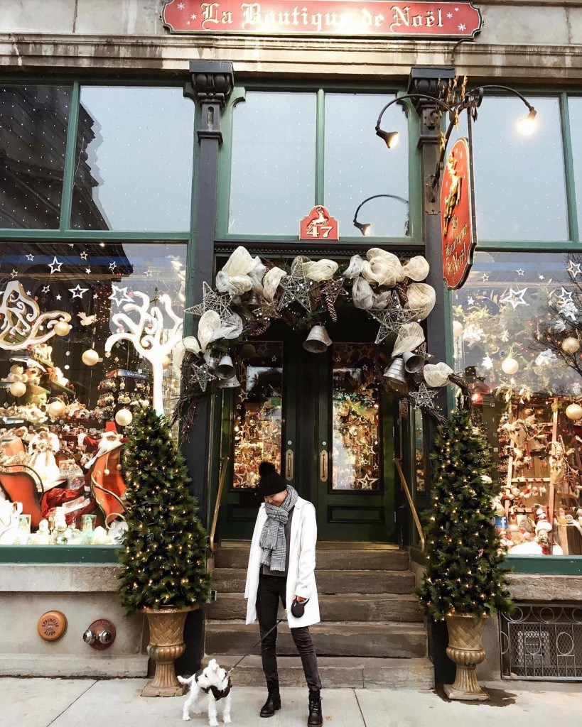Cửa hàng Giáng sinh ở Quebec (Canada): Có một cảnh phim được quay ở cửa hàng La Boutique de Noël de Québec bán đồ trang trí Giáng sinh lung linh. Bước vào đây, không chỉ nhân vật Eun-tak bị choáng ngợp bởi mọi thứ được bày bán bên trong, mà ngay cả người xem cũng bị hút hồn bởi cửa hiệu xinh đẹp này. Ảnh: ms_sunny_son, lauriedion.