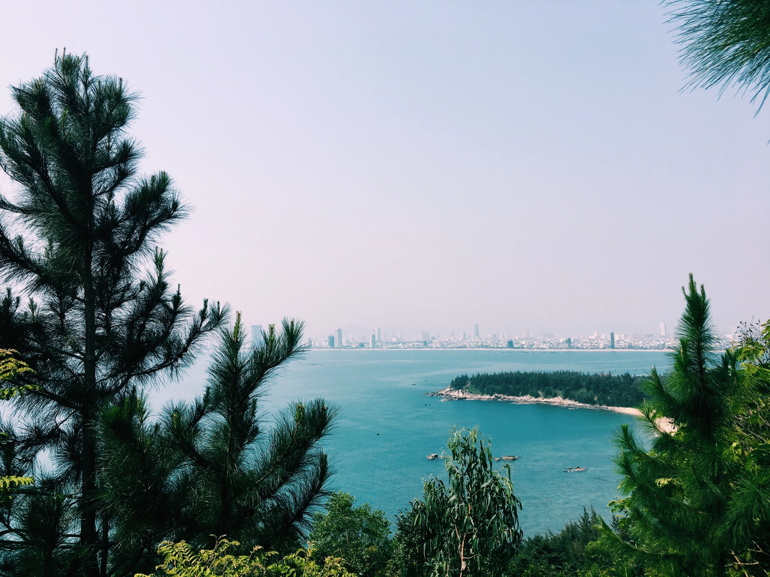 View biển ở chùa Linh Ứng View biển ở chùa Linh Ứng