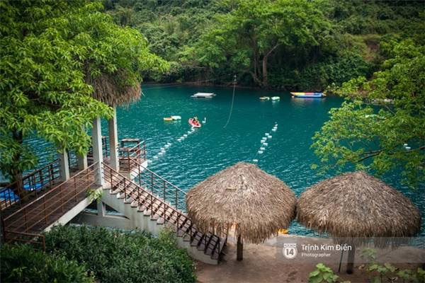 Màu xanh ngọc bích này có thể "cưa đổ" bất kỳ ai vừa đặt chân tới đây.