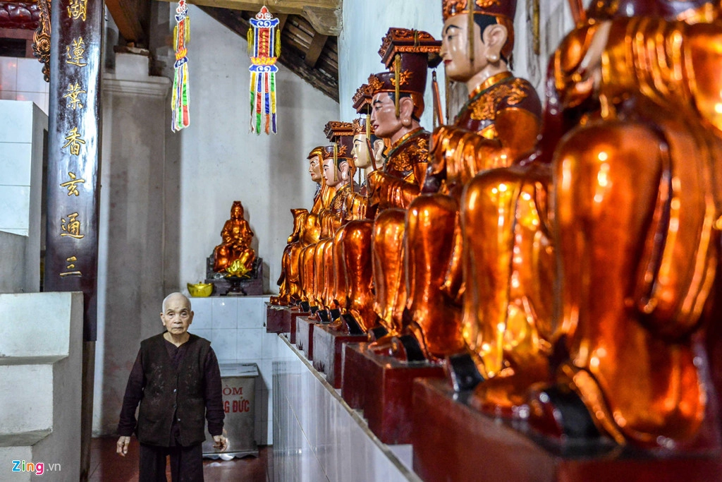 Năm 1889, chùa được trùng tu một lần. Sau kháng chiến chống Pháp, ngôi chùa bị cháy nhưng vẫn còn khung, những người già trong làng đã khôi phục lại.