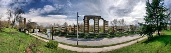Phế tích còn lại của cầu cạn Philippopol - Ảnh: uni-plovdiv