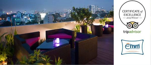 Emm Hotel Saigon đón nhận giải thưởng Certificate of Excellence 2015 Emm Hotel Saigon đón nhận giải thưởng Certificate of Excellence 2015