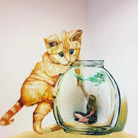 Giờ đây các bạn trẻ ở Đà Lạt không cần phải ghen tị với những phòng tranh 3D và 4D ở những nơi khác nữa nhé. Ảnh: @lizziesinclair
