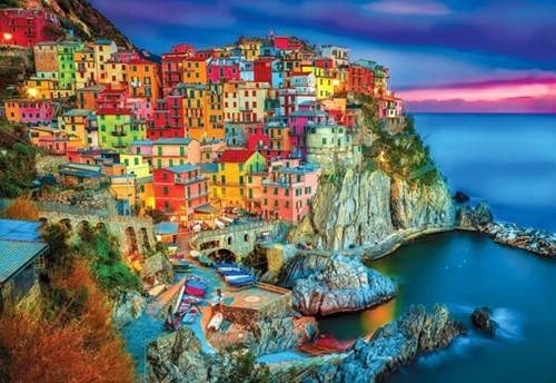 Cinque Terre khoe sắc lúc hoàng hôn