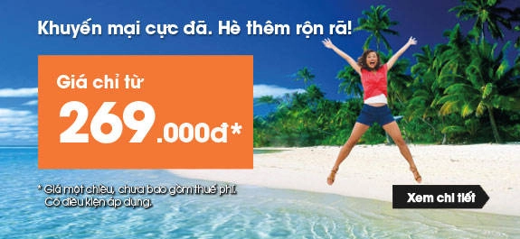 Khuyến mại cực đã - Hè thêm rộn rã của Jetstar