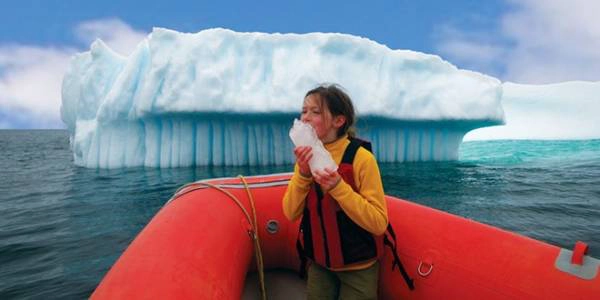  Băng trôi ở Newfoundland và Labrador: Mùa xuân và đầu hạ là thời điểm lý tưởng nhất để ngắm băng trôi ở đây. Từ Twillingate đến St. John’s, du khách có thể chiêm ngưỡng bằng cách đi dọc bờ biển, hoặc đặt tour đi thuyền, kayak. Ảnh: Linkum Tours.