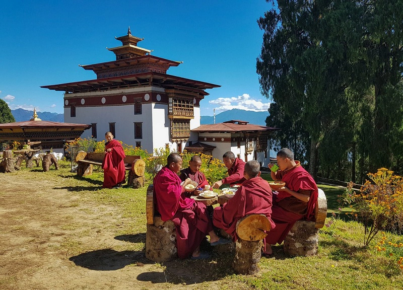 Mùa hạ ở Bhutan - Ảnh: Hải Piano Mùa hạ ở Bhutan - Ảnh: Hải Piano