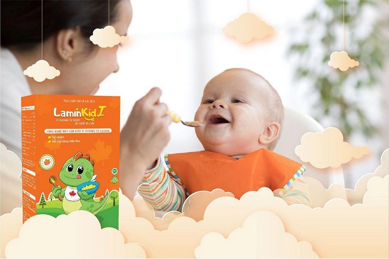 Cốm vi khoáng sinh học Laminkid I giúp cải thiện tình trạng biếng ăn ở trẻ