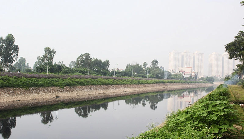 Được biết, sáng thứ bảy hàng tuần, đoàn thanh niên thôn Tràng và người dân sống ven bờ sông lại chung tay dọn vệ sinh môi trường dọc bờ sông Tô Lịch đoạn chảy qua địa bàn thôn Tràng và chăm sóc hoa.
