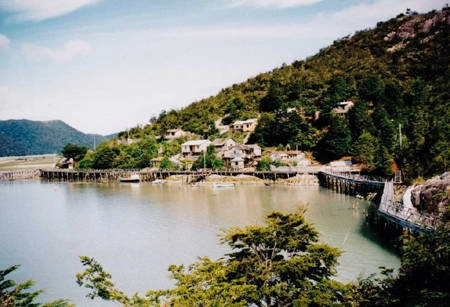 Làng Caleta Tortel ở Chile