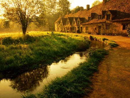 Làng Bibury ở Anh