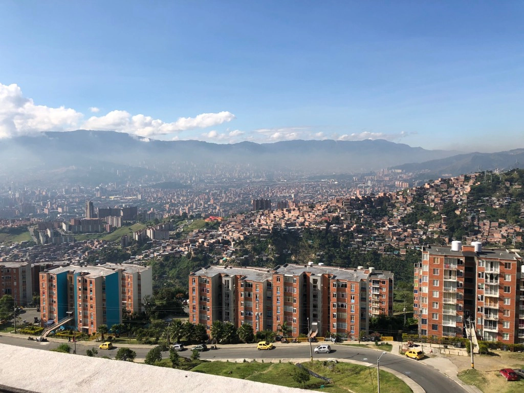 Columbia nhìn từ trên cao.