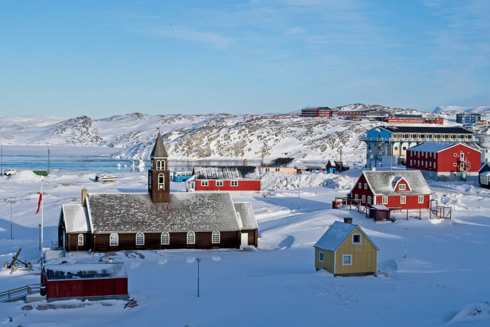 Thành phố Ilulissat nằm bên bờ biển phía tây Greenland, cách phía bắc vòng Bắc Cực hơn 350 km tính từ vịnh Disko. Nhà thờ Zion ở đây được xây dựng vào cuối thế kỷ 18. Đây là công trình nhân tạo lớn nhất nơi này vào thời điểm đó.