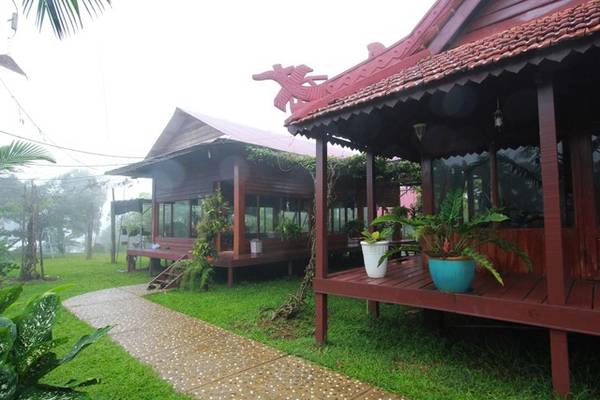 Kiến trúc độc đáo trong chùa Di Đà. Ảnh: An Nguyên Kiến trúc độc đáo trong chùa Di Đà. Ảnh: An Nguyên