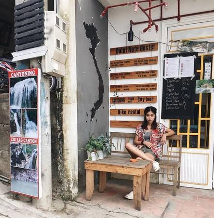 Đà Lạt Note Hostel tọa lạc tại địa chỉ 3r/2 Thông Thiên Học, phường 2, thành phố Đà Lạt. Ảnh: instagram pppringleee