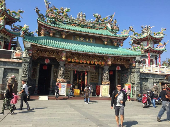 Một ngôi chùa ở Đài Nam - Ảnh: PHẠM QUỐC THÔNG Một ngôi chùa ở Đài Nam - Ảnh: PHẠM QUỐC THÔNG