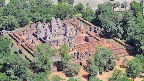 Di tích mới được phát hiện ở Angkor