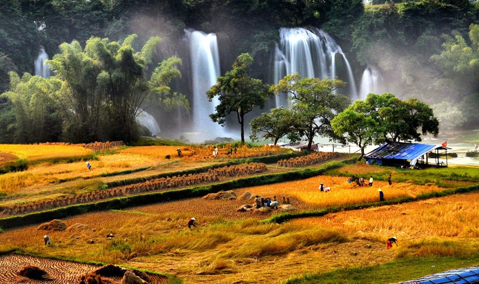 Trong chuyến du lịch, bạn có thể lựa chọn nhà nghỉ bình dân hoặc khách sạn tại thị trấn Trùng Khánh (Cao Bằng), có giá dao động từ 150.000-300.000 đồng/phòng tùy theo chất lượng. Ảnh: Ngô Đức Mích