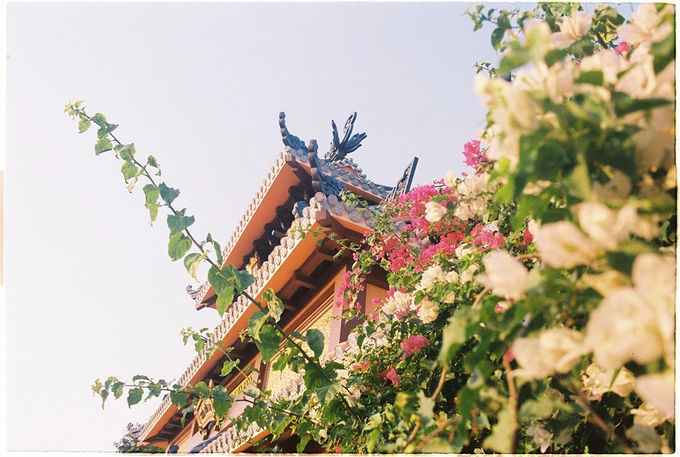 Chùa nằm trên diện tích hơn 500 m2, cao gần 50 m, được bao quanh bởi những nương chè. Chùa nằm trên diện tích hơn 500 m2, cao gần 50 m, được bao quanh bởi những nương chè.