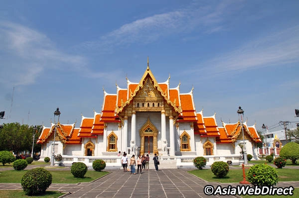 Chùa Wat Benchamabophit. Ảnh: Bangkok.com