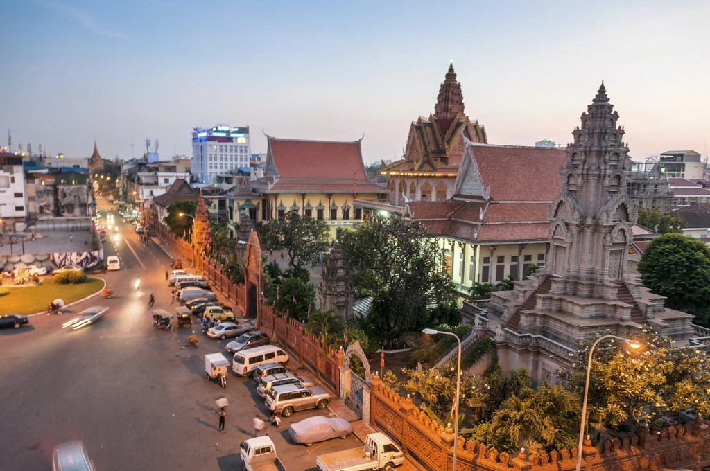 Thủ đô Phnom Penh. Ảnh: Lonely Planet