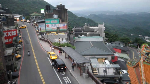 Khung cảnh thị trấn cổ Jiufen. Khung cảnh thị trấn cổ Jiufen.