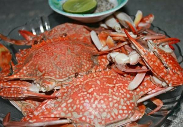 Ghẹ trên đảo Thạnh An. Ảnh: ST Ghẹ trên đảo Thạnh An. Ảnh: ST