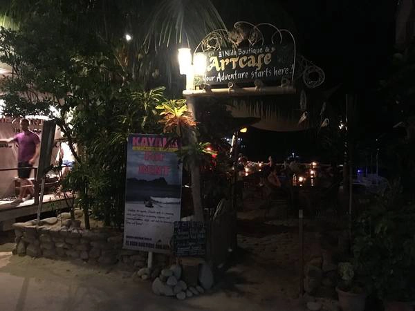 Artcafe, El Nido.