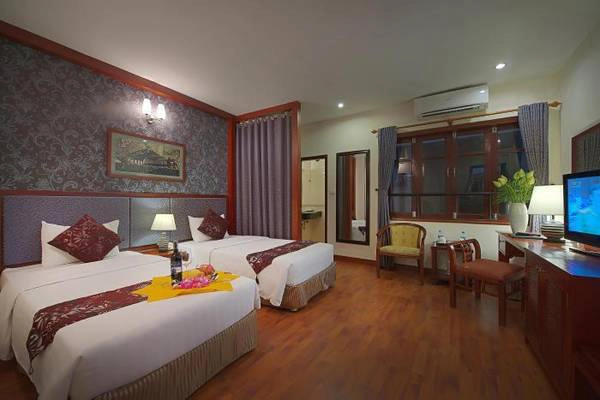 Phòng nghỉ tại khách sạn Gia Bảo Palace Hà Nội.
