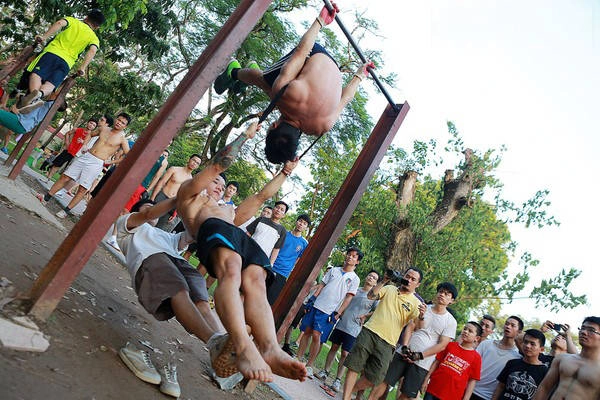 Du lich Ha Noi - Biểu diễn Street Workout