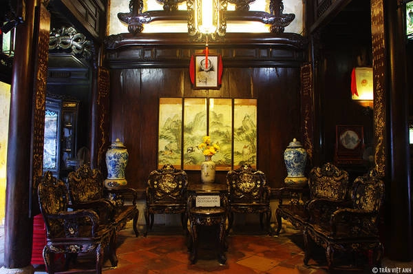 Nội thất bên trong của nhà cổ Tấn Ký. Ảnh: Trần Việt Anh Nội thất bên trong của nhà cổ Tấn Ký. Ảnh: Trần Việt Anh